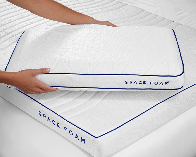 Space Foam Sleep Like a Pro with IceFibre Cooling Technology